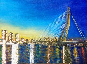 schilderij Rotterdam